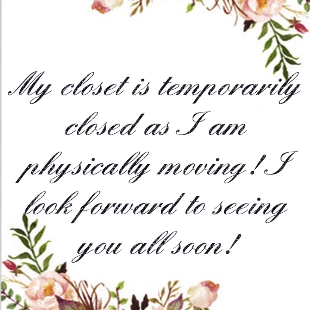 Closet temporarily closed!